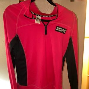 PINK long sleeve sports pullover